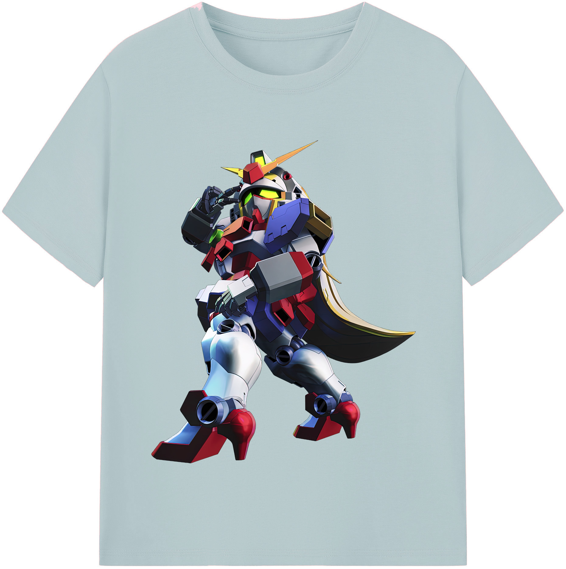 （画像用） 機動戦士ガンダム Mobile Suit Gundam 綿100％半袖Tシャツ（フロントプリント）